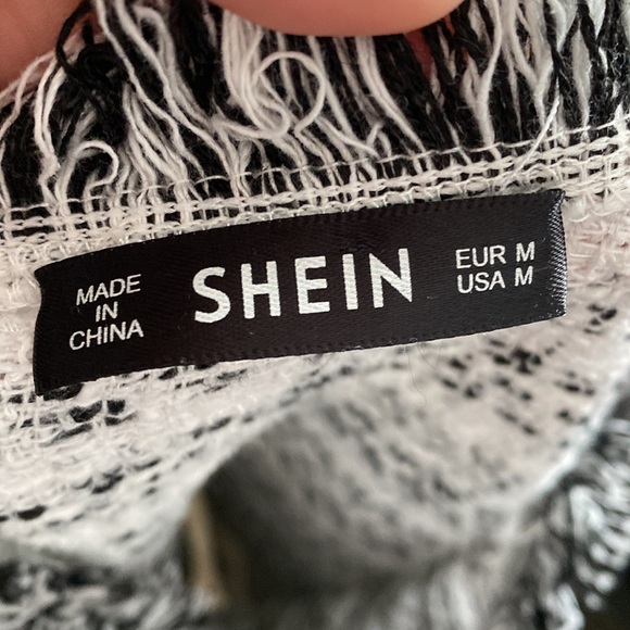 SOLD!!! Shein Black and White Mini Dress - Picture 5 of 5